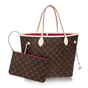 Louis Vuitton (LV) M41178 Neverfull MM Shoulder Bag Monogram Canvas