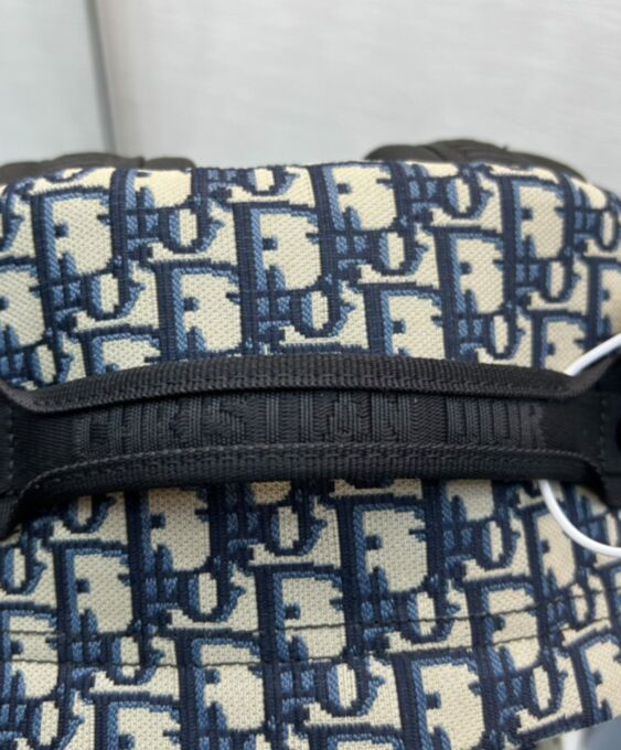 Dior Dtravel Backpack Dark Blue - Image 7