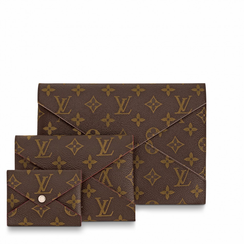 Louis Vuitton (LV) M62034 Pochette Kirigami Monogram Brown