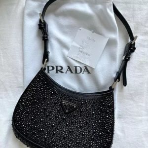 Rhinestone Prada bag