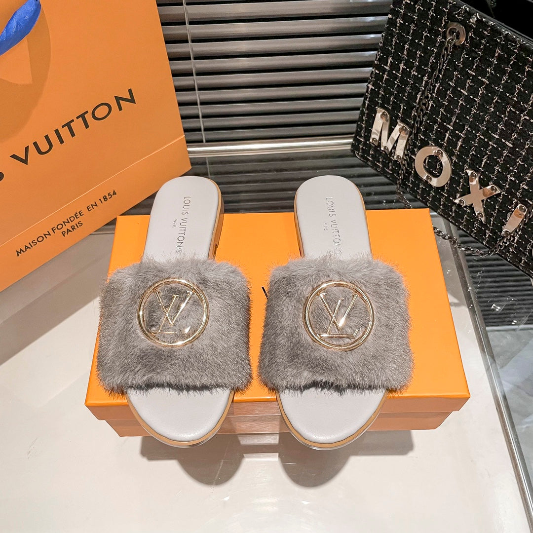 Fur Lock It Sandals - Image 10