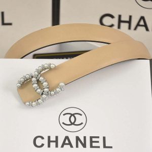 6 color  Dioruble C pearl rhinestone belt