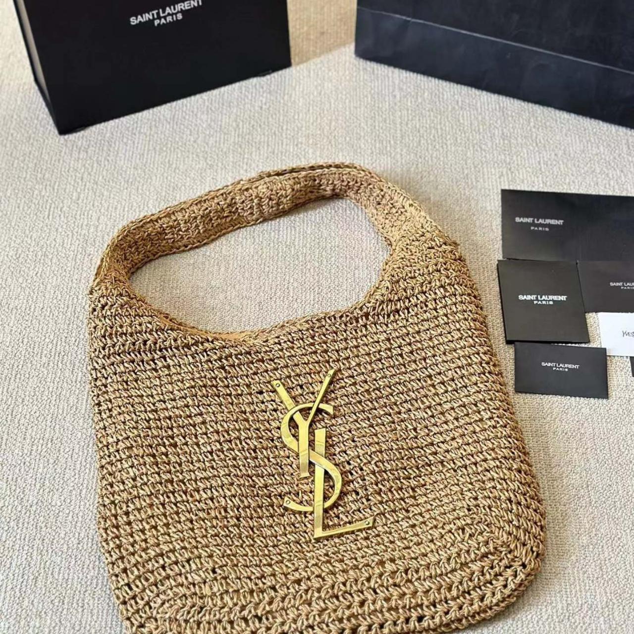 SAINT LAURENT Summer Woven Bag - Image 5