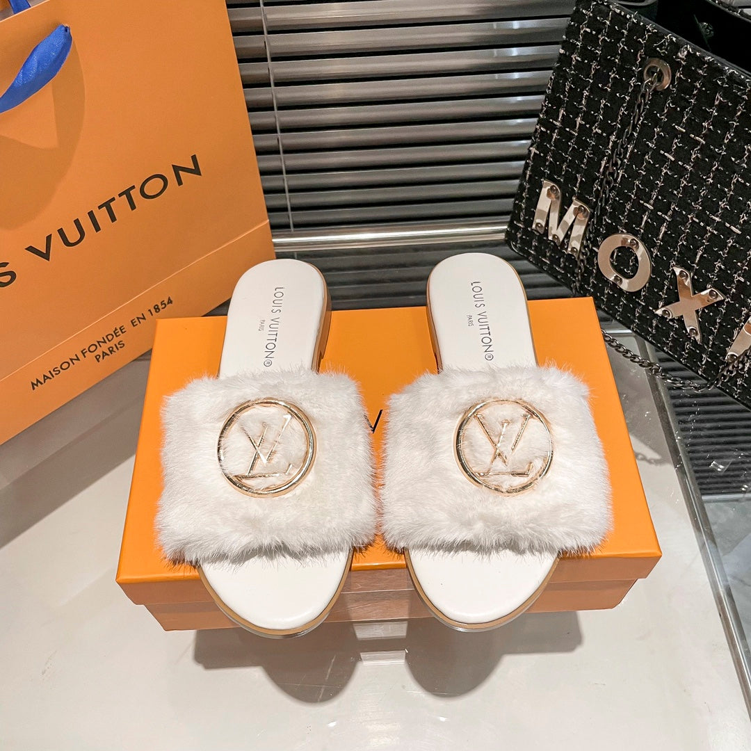 Fur Lock It Sandals - Image 4