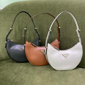 Pra bag in ultra-soft lambskin with Dioruble shoulder straps Bag