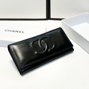 Chanel new arrival leather wallet size: 19*10 cm