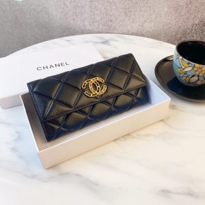 Chanel new arrival wallet 02 size: 19x10 cm