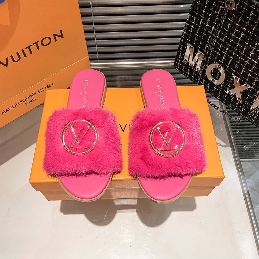 Fur Lock It Sandals - Image 5