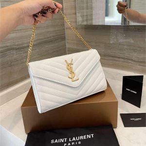 Yves Saint Laurent (YSL)Louis Vuitton (LV) Yves Saint Laurent White Crossbody Bags Mercari