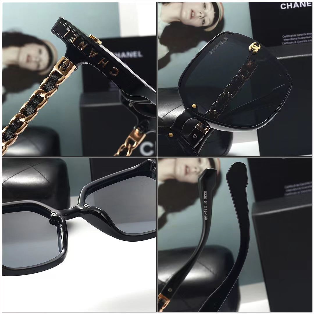 Women's Fashion Full Frame Letter Sunglasses 6330 - Image 7