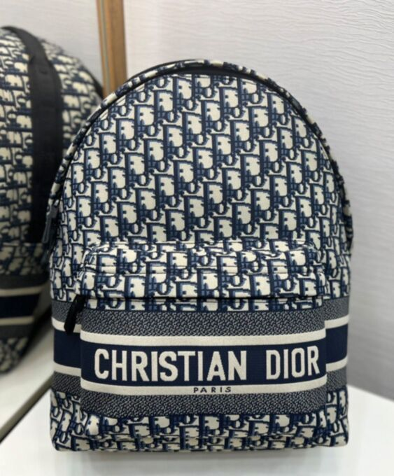 Dior Dtravel Backpack Dark Blue