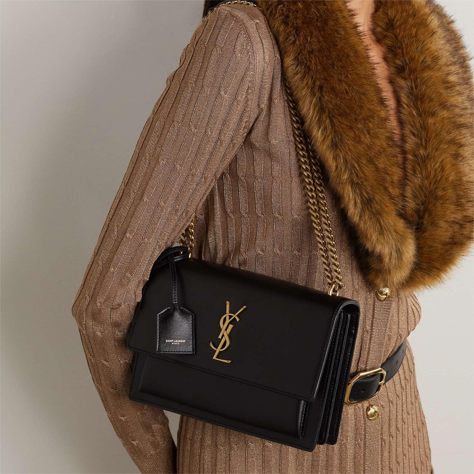 SAINT LAURENT Sunset medium leather shoulder bag - Image 2