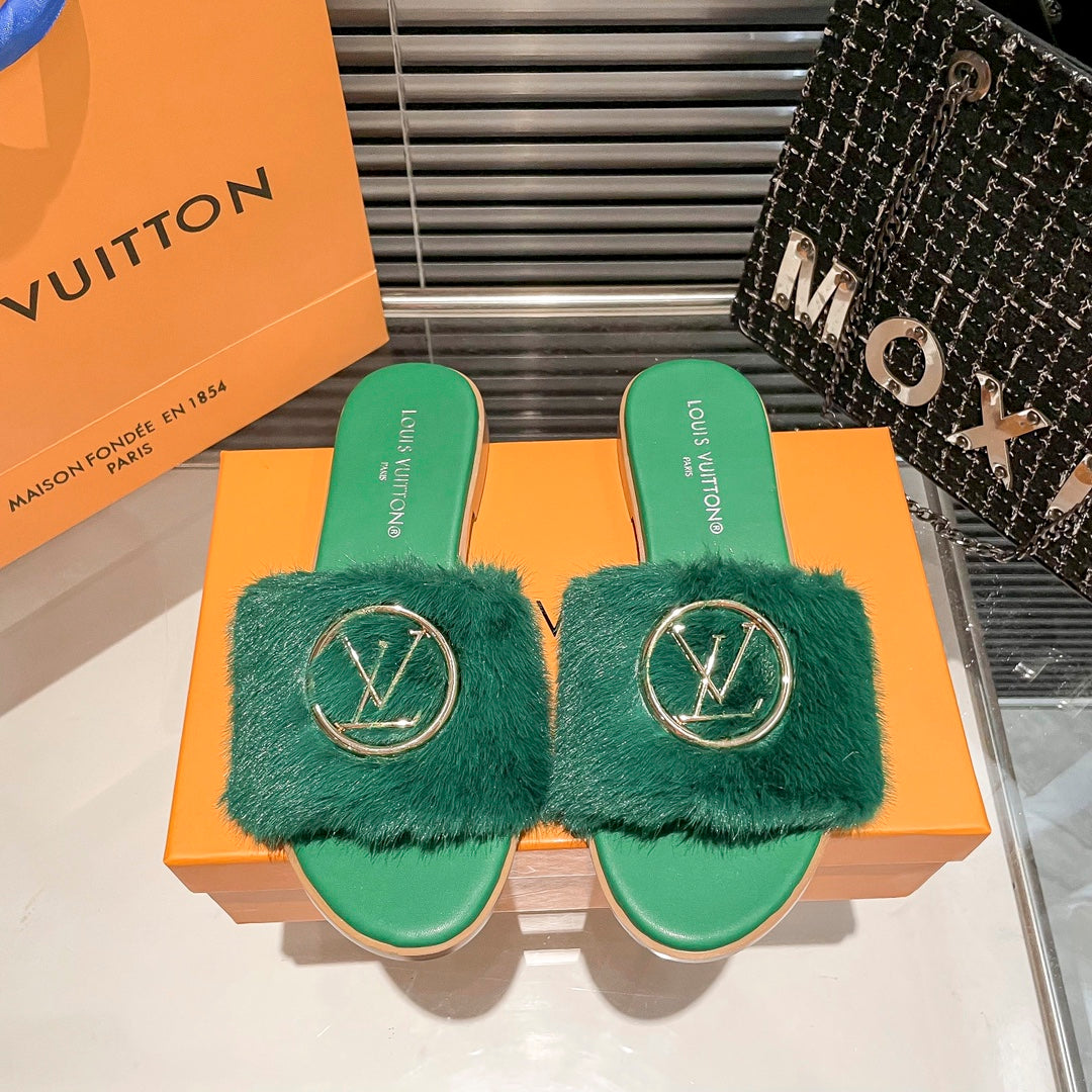 Fur Lock It Sandals - Image 12