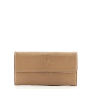 Chanel Timeless Chanel Flap Wallet Caviar Long