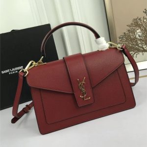 Yves Saint Laurent (YSL)Louis Vuitton (LV) original leather women's shoulder bag in Red