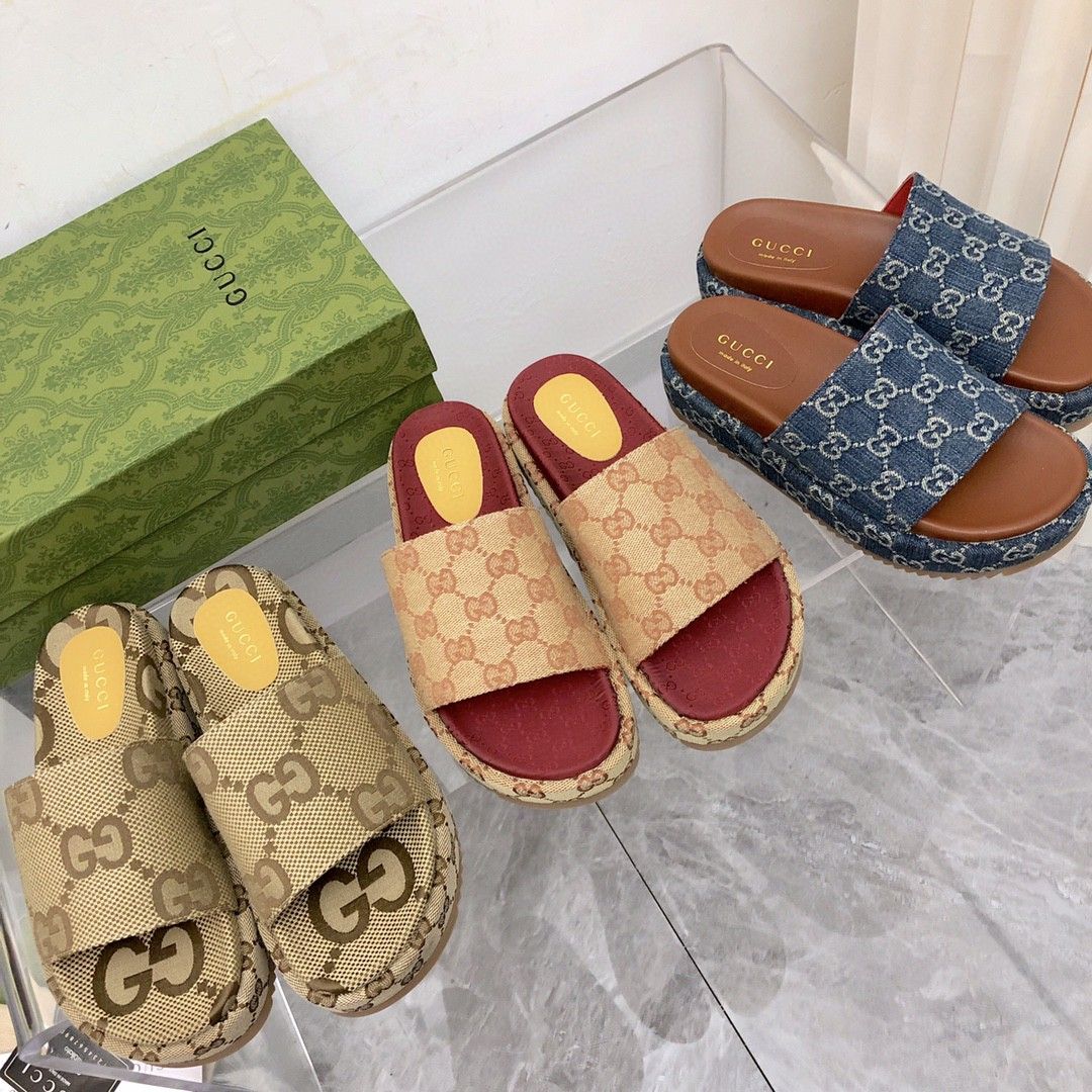 Platform Slippers With Dioruble G Motif - Image 4