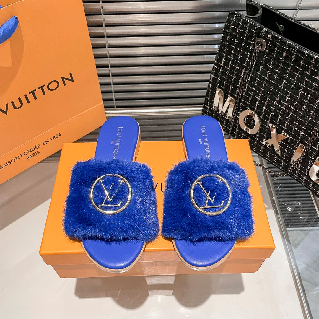 Fur Lock It Sandals - Image 13