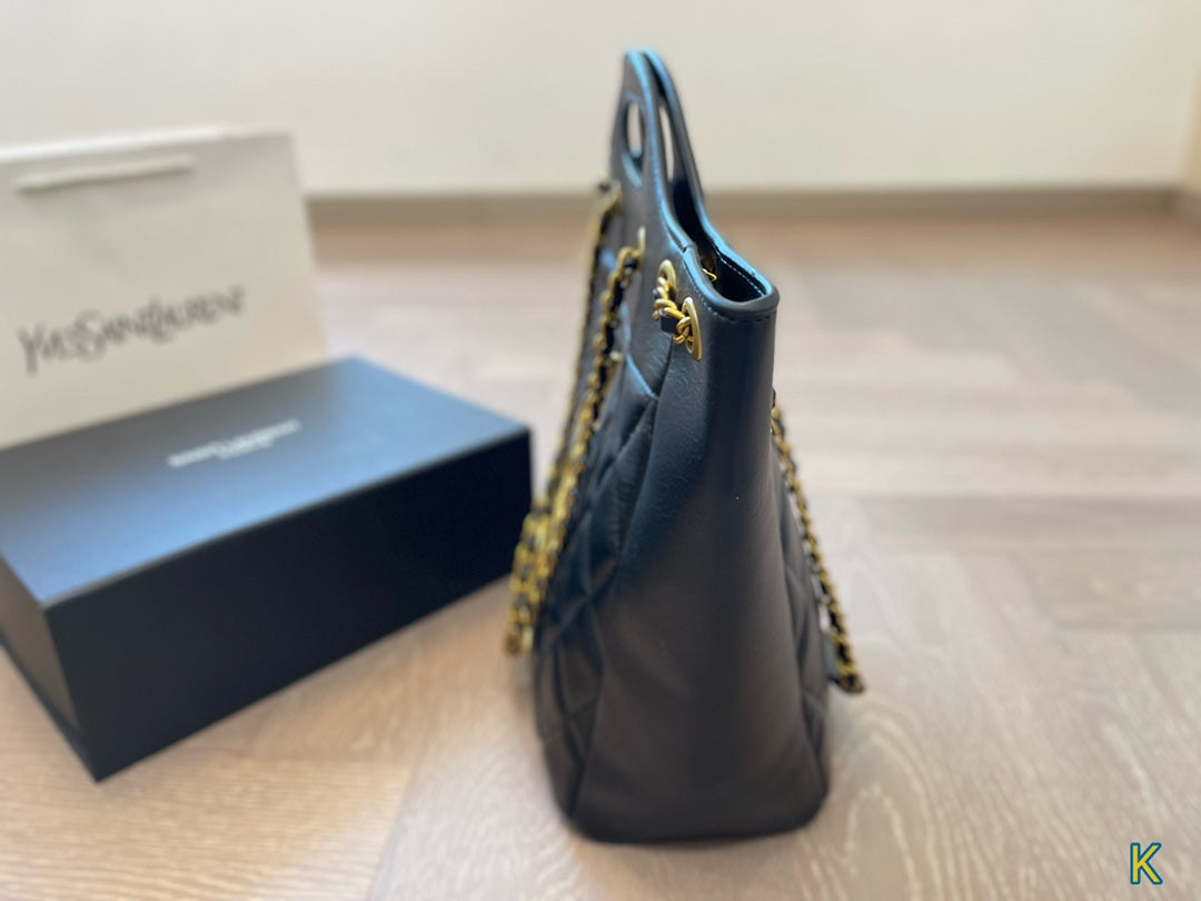 Yves Saint Laurent (YSL)Louis Vuitton (LV) SAINT LAURENT New Shopping Tote Bag 25x27cm - Image 2