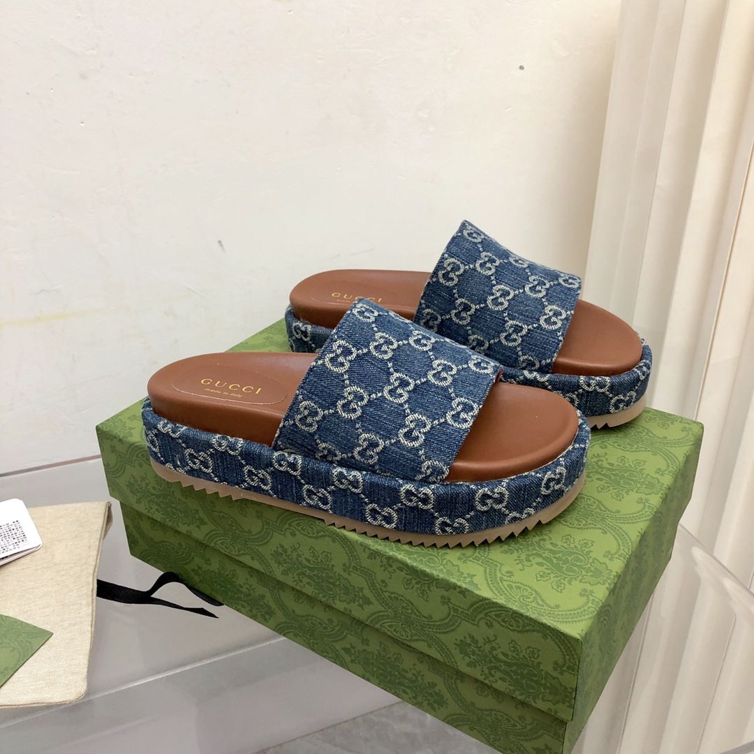 Platform Slippers With Dioruble G Motif - Image 9