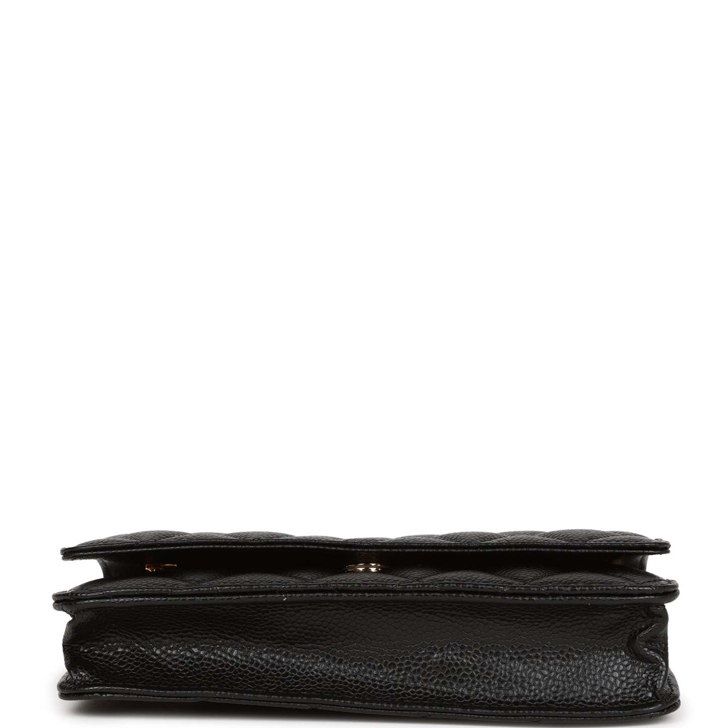 Chanel Wallet on Chain WOC Black Caviar Gold Hardware - Image 5