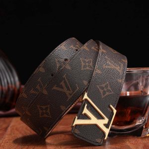 3 Colors  printed letter leather belt