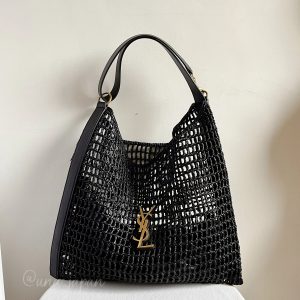SAINT LAURENT Yves Saint Laurent (YSL)Louis Vuitton (LV) Raffia tote Bag