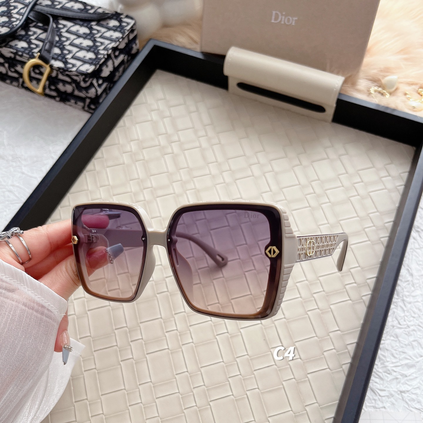 Fashion hot 4 color sunglasses 5903 - Image 6