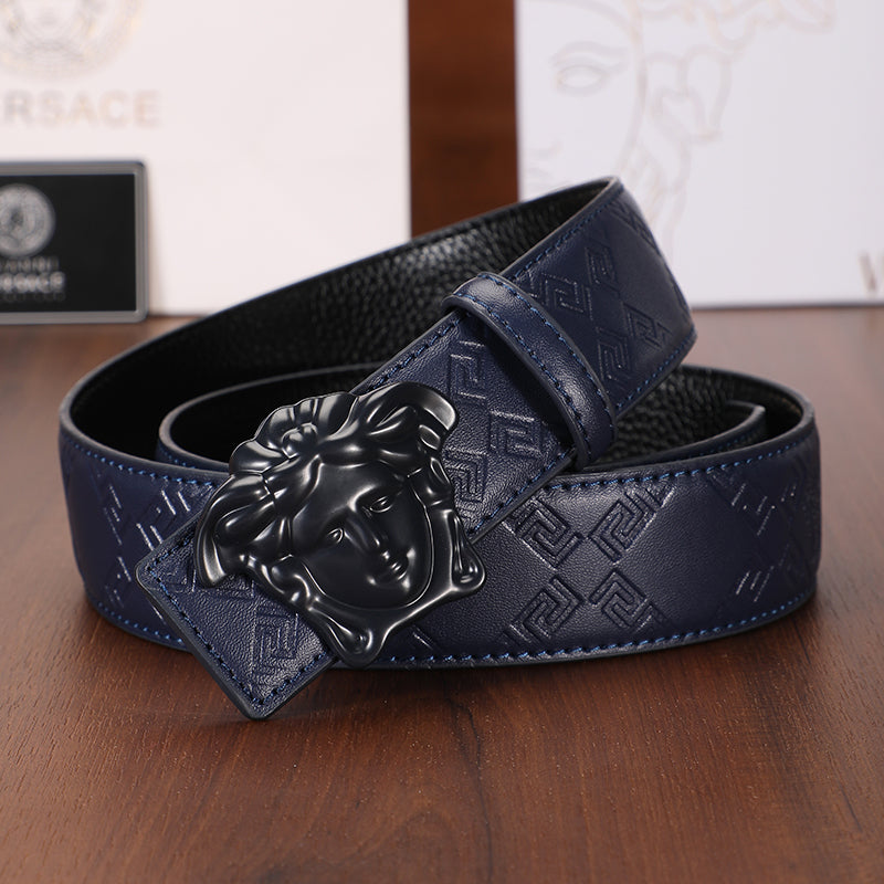 Medusa Leather Belt - Image 18