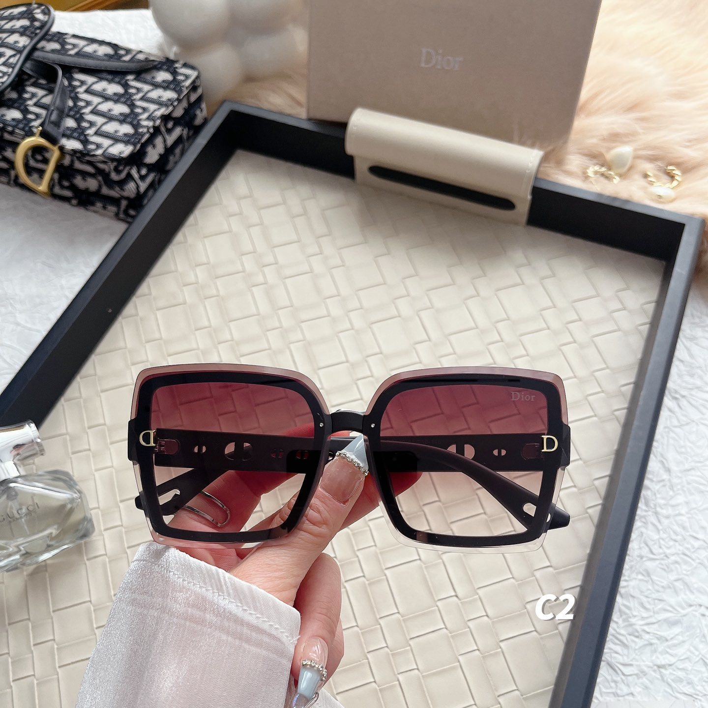 Fashion hot 4 color sunglasses 5902 - Image 5