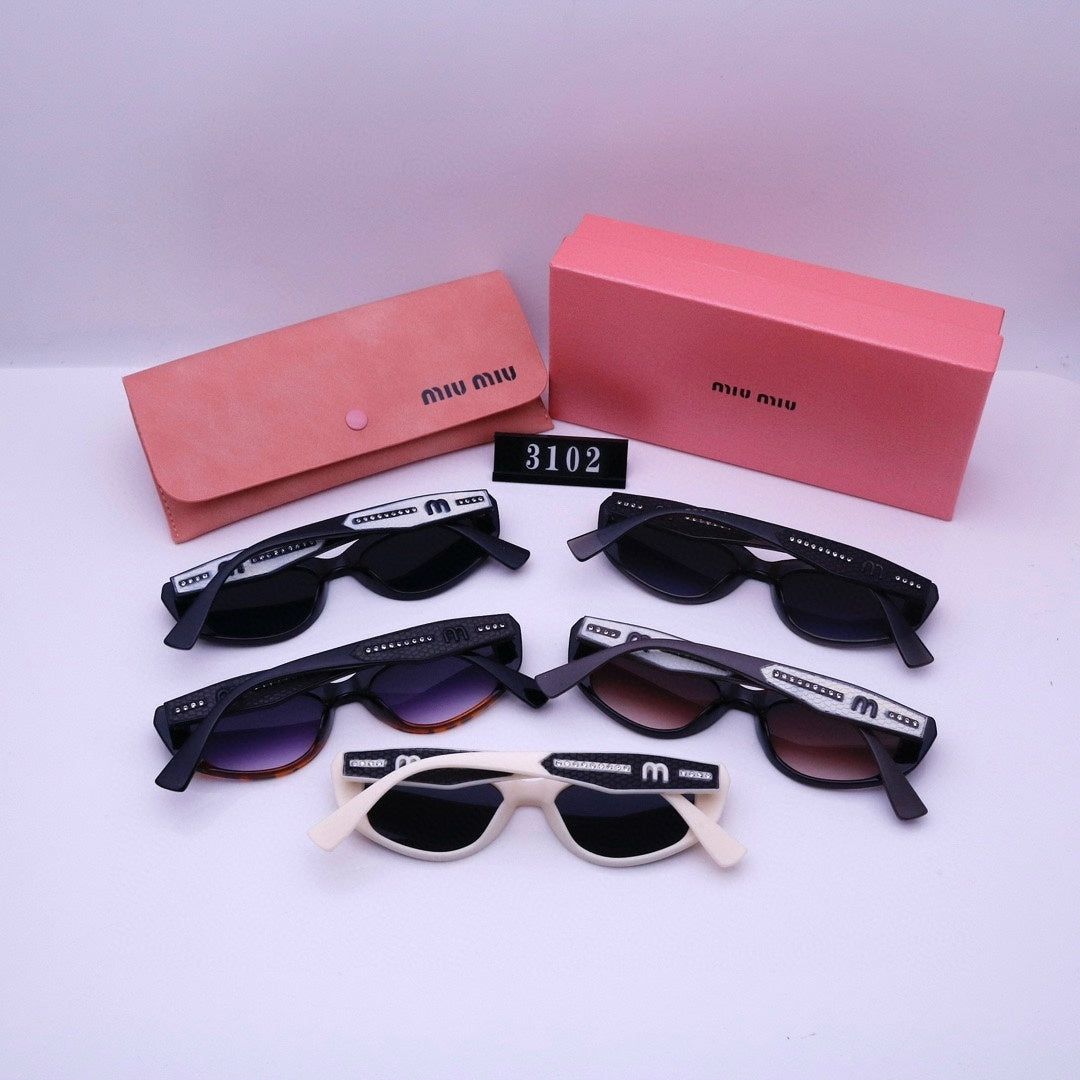 Fashion hot 5 color sunglasses 3102 - Image 6