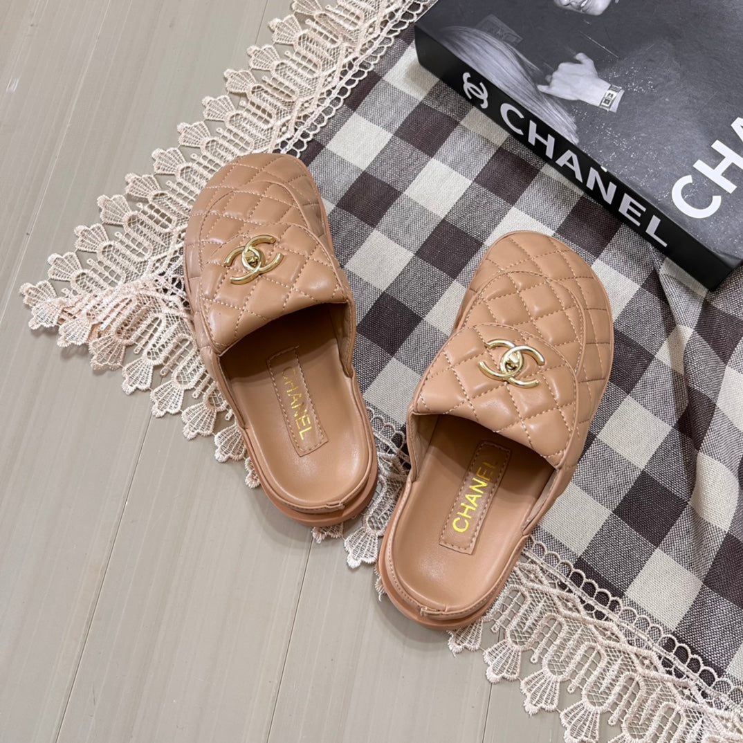 Buckle Thick Sole Half Slipper - Image 7