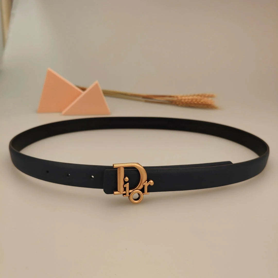 7 Colors Classic Alphabet Buckle Ladies Leather Belt - Image 8