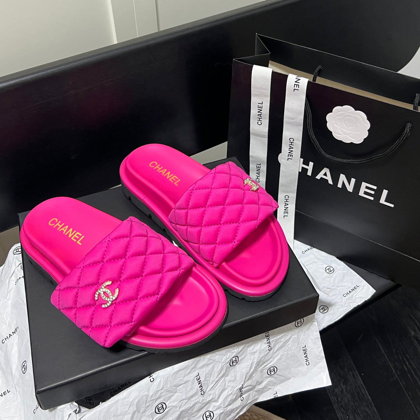 Diamond Logo Slippers - Image 2