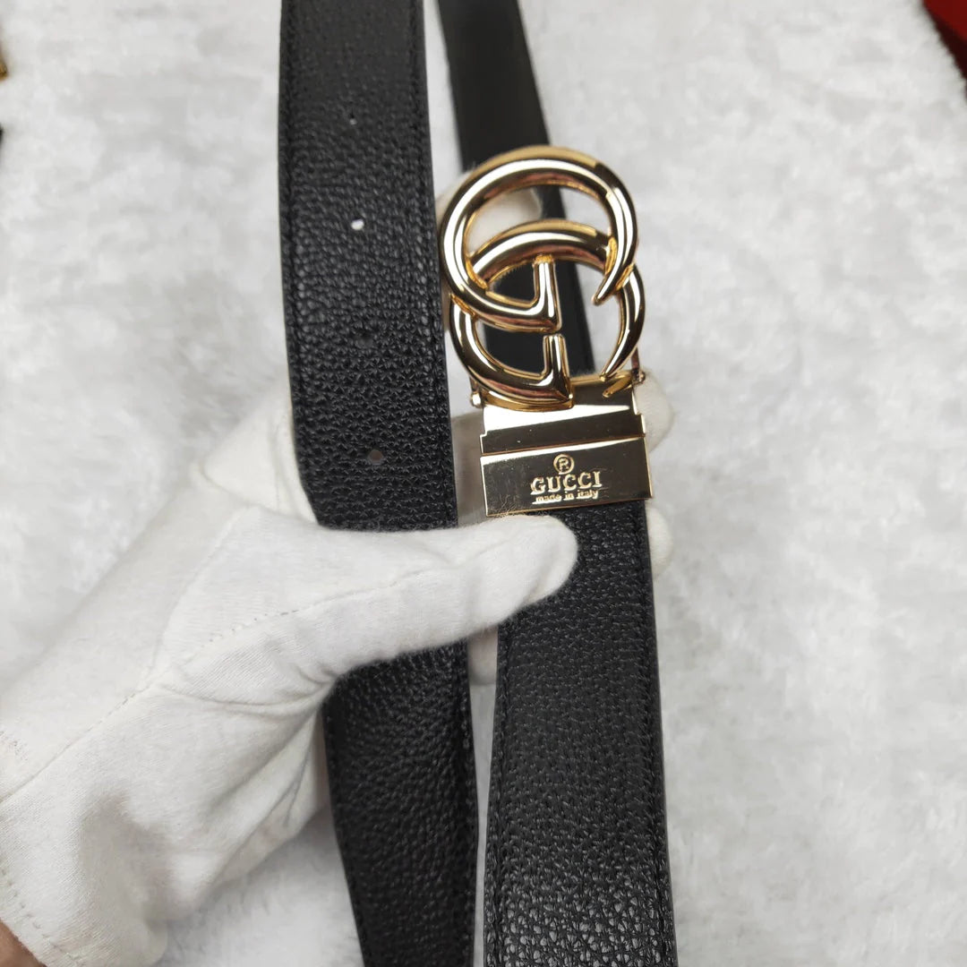 3 Colors Fashion metal buckle leather belt - Image 12