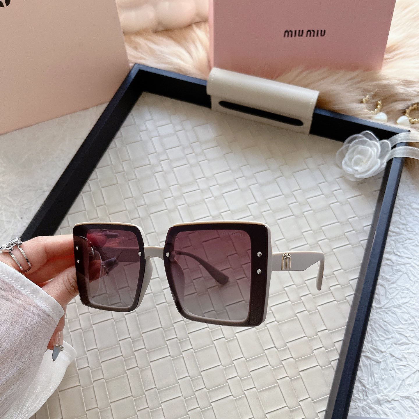 Fashion hot 4 color sunglasses 5104 - Image 7