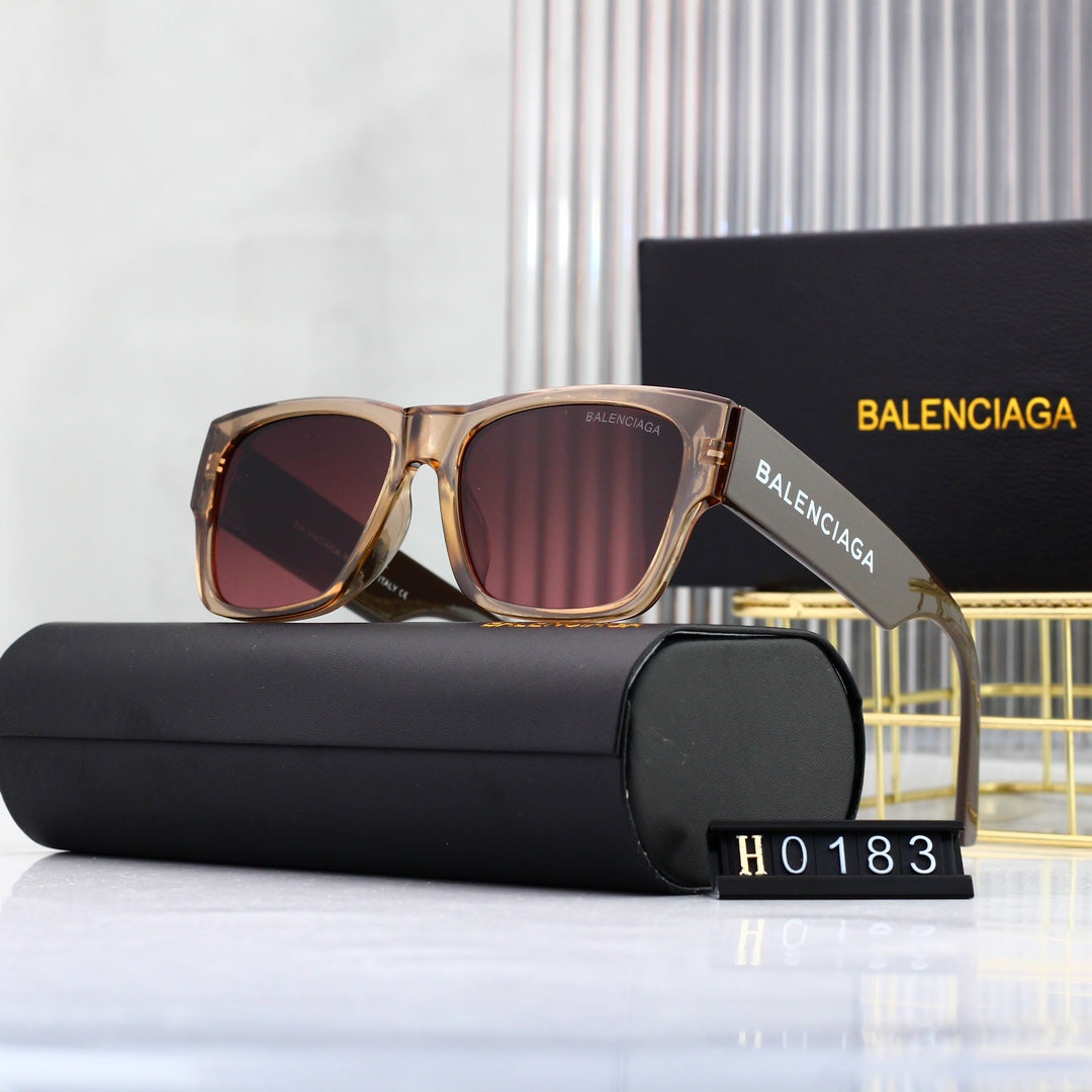 Fashion Square Frame Sunglasses 0183 - Image 7