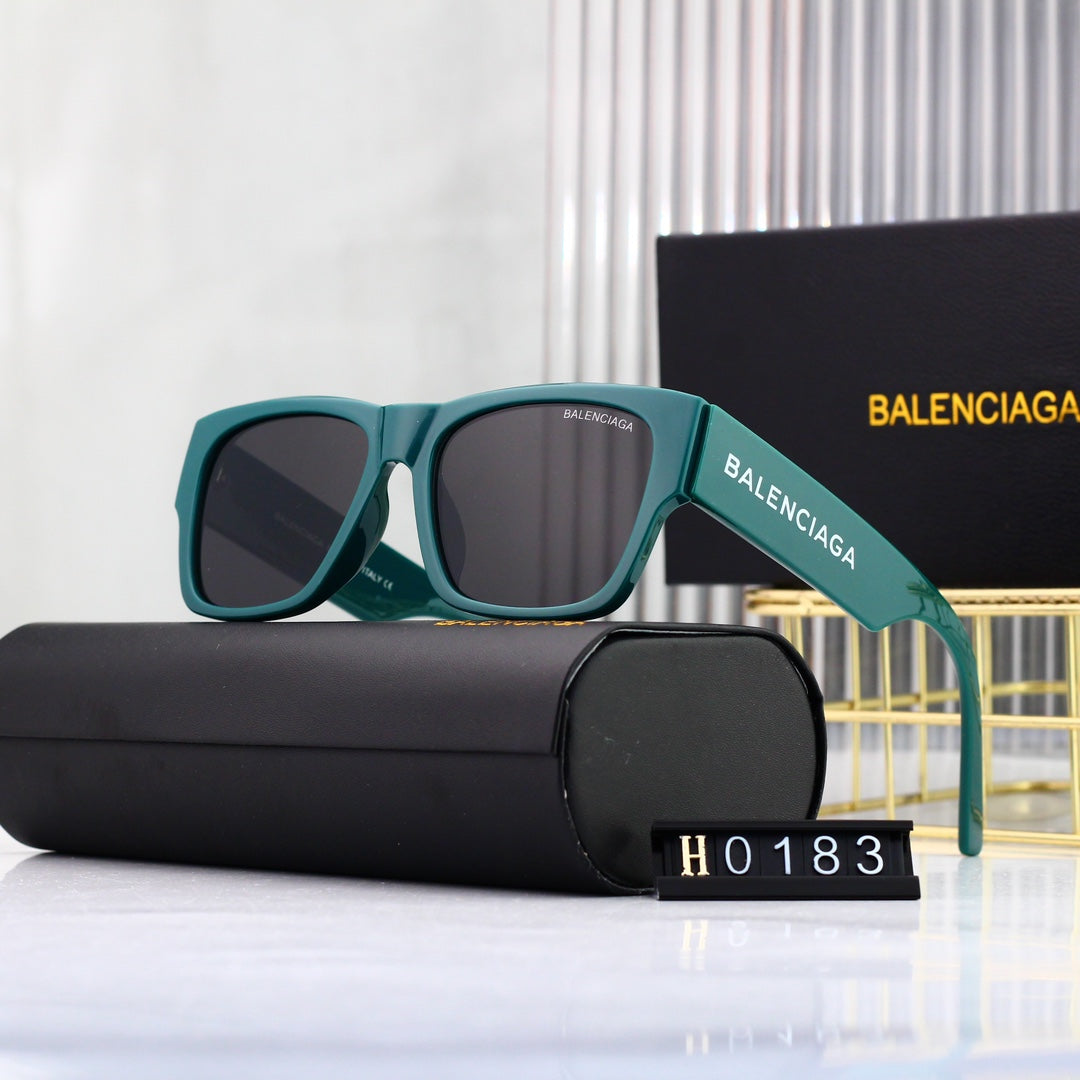 Fashion Square Frame Sunglasses 0183 - Image 4
