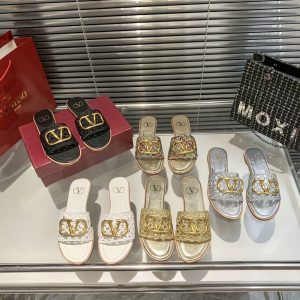 Cutout Flat Slippers