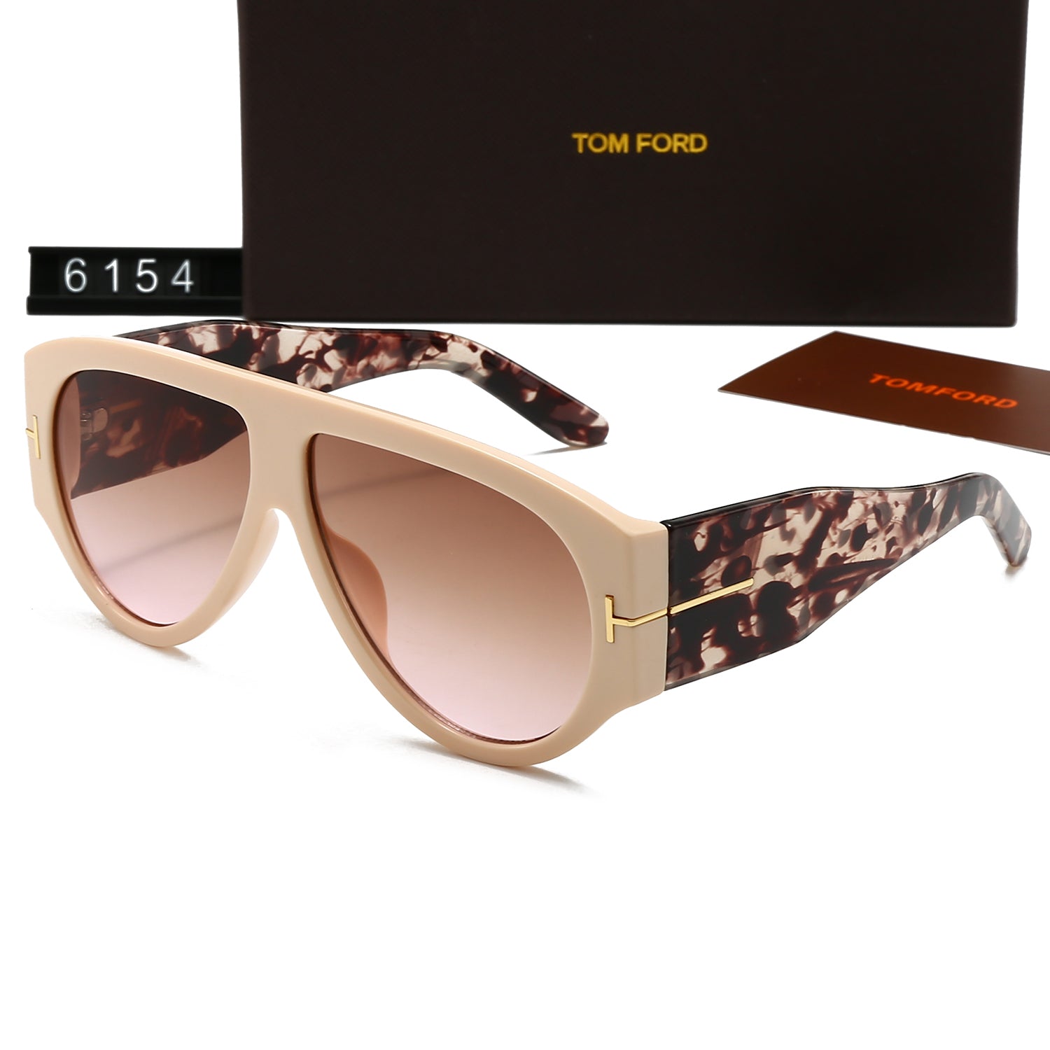 Fashion cat-eye sunglasses 6154 - Image 4