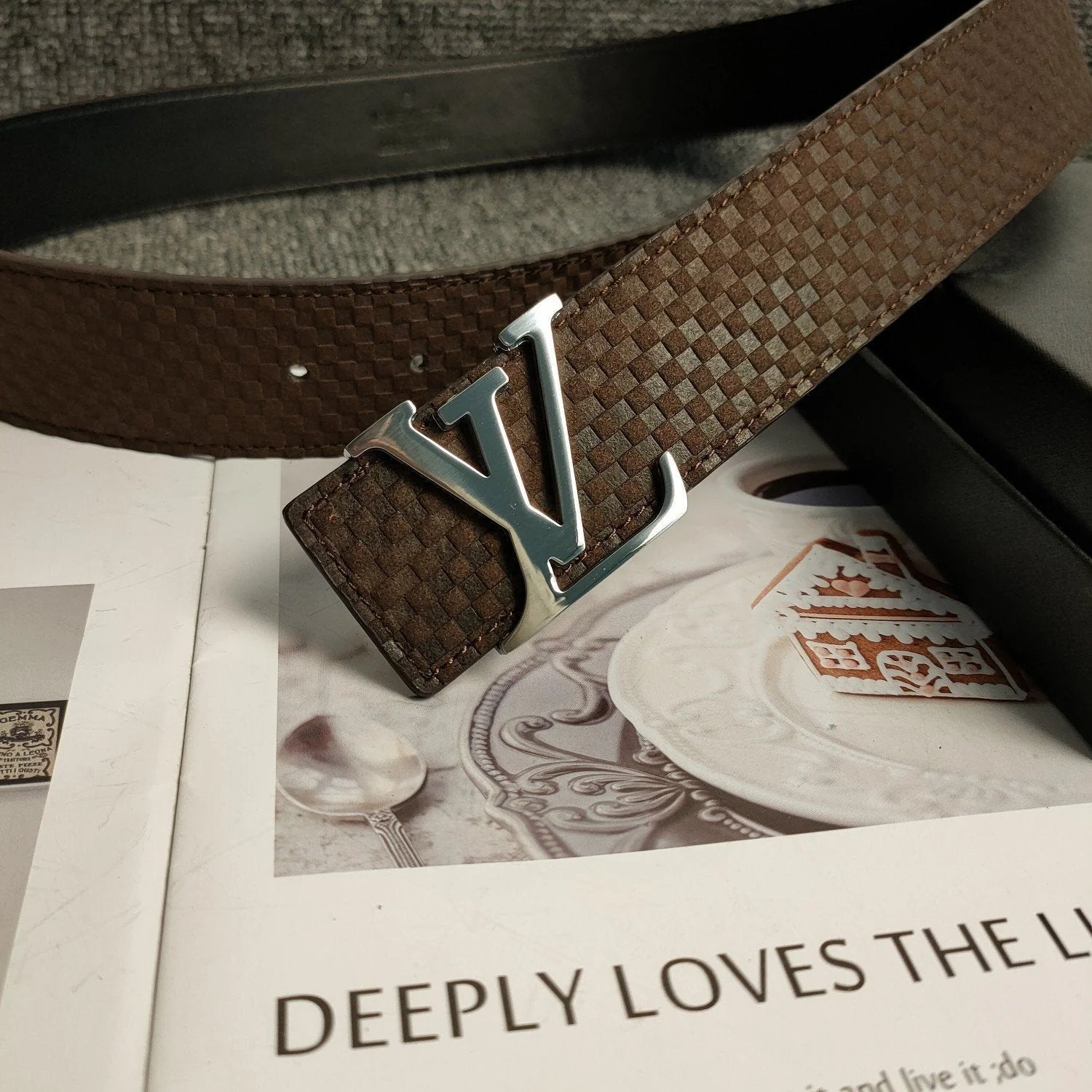Venice Fashion Leather Belt - Image 5
