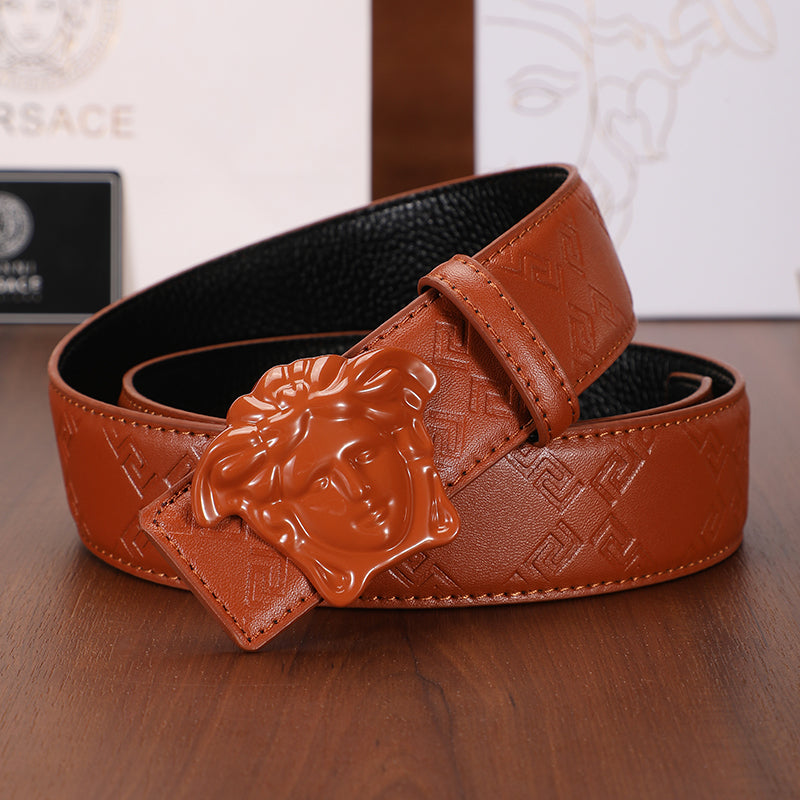 Medusa Leather Belt - Image 12