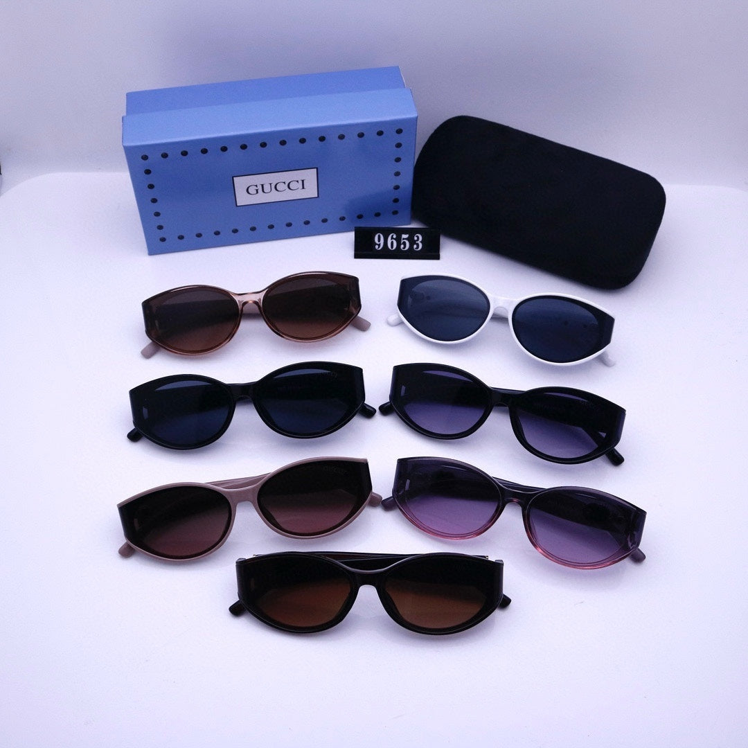 Fashion hot 7 color sunglasses 9653 - Image 2