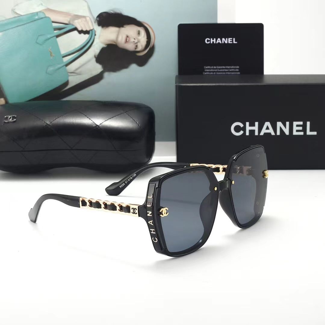 Women's Fashion Full Frame Letter Sunglasses 6330 - Image 8