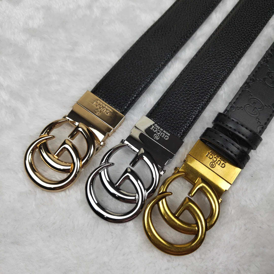 3 Colors Fashion metal buckle leather belt - Image 9