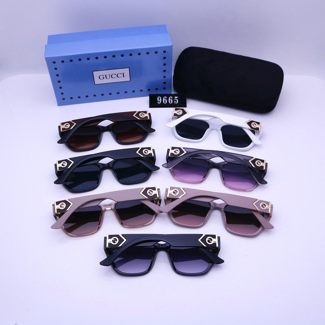 Fashion hot 7 color sunglasses 9665 - Image 9