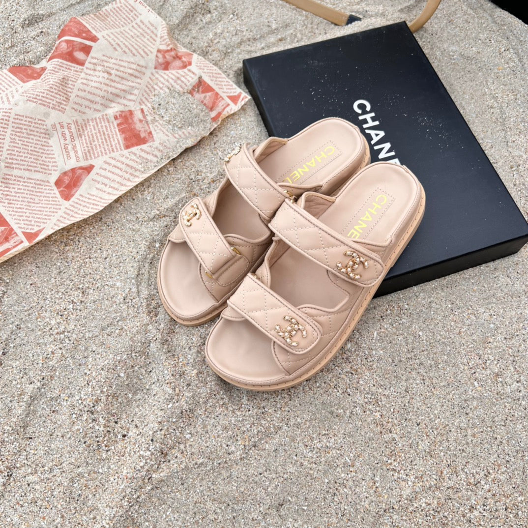 6 Colors Velcro Flat Sandals - Image 6