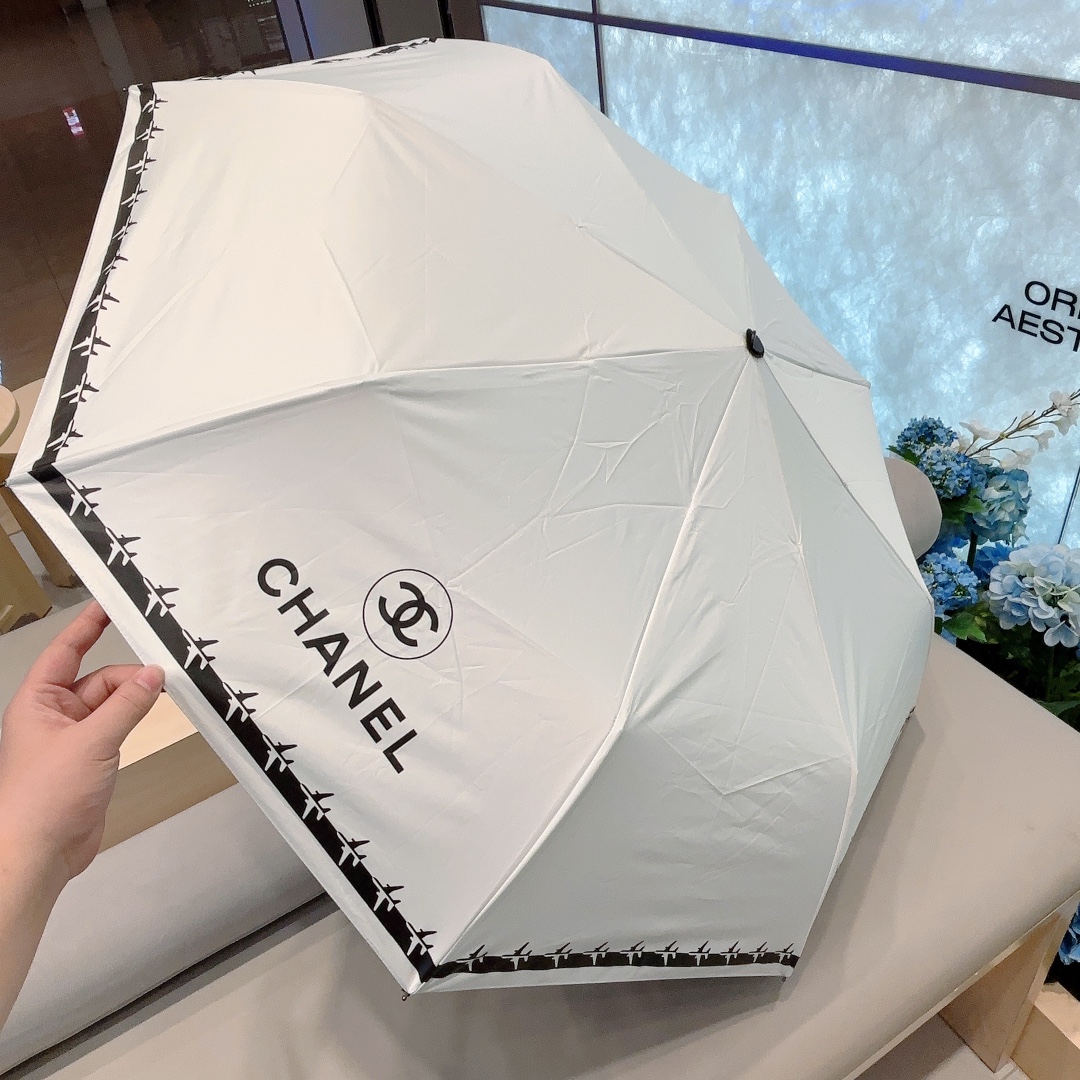 Chanel (CC) luxury designer umbrella 0070 - Image 9