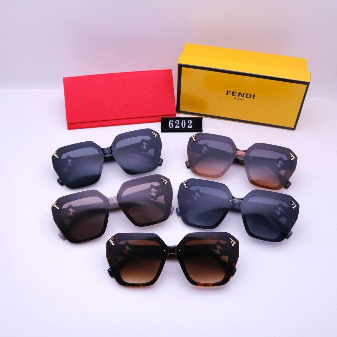 Fashion hot 5 color sunglasses 6202 - Image 2