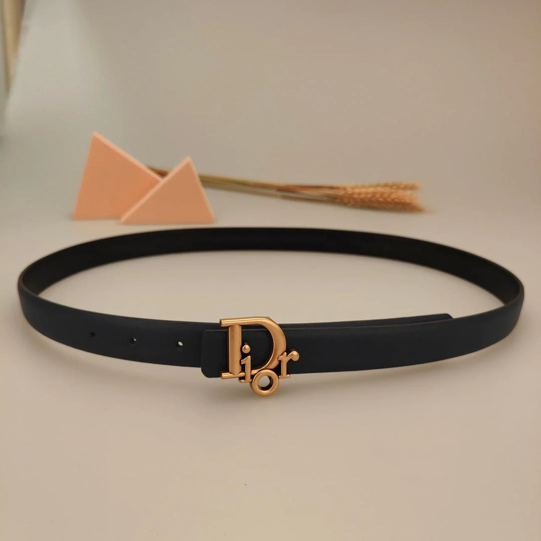 7 Colors Classic Alphabet Buckle Ladies Leather Belt - Image 13