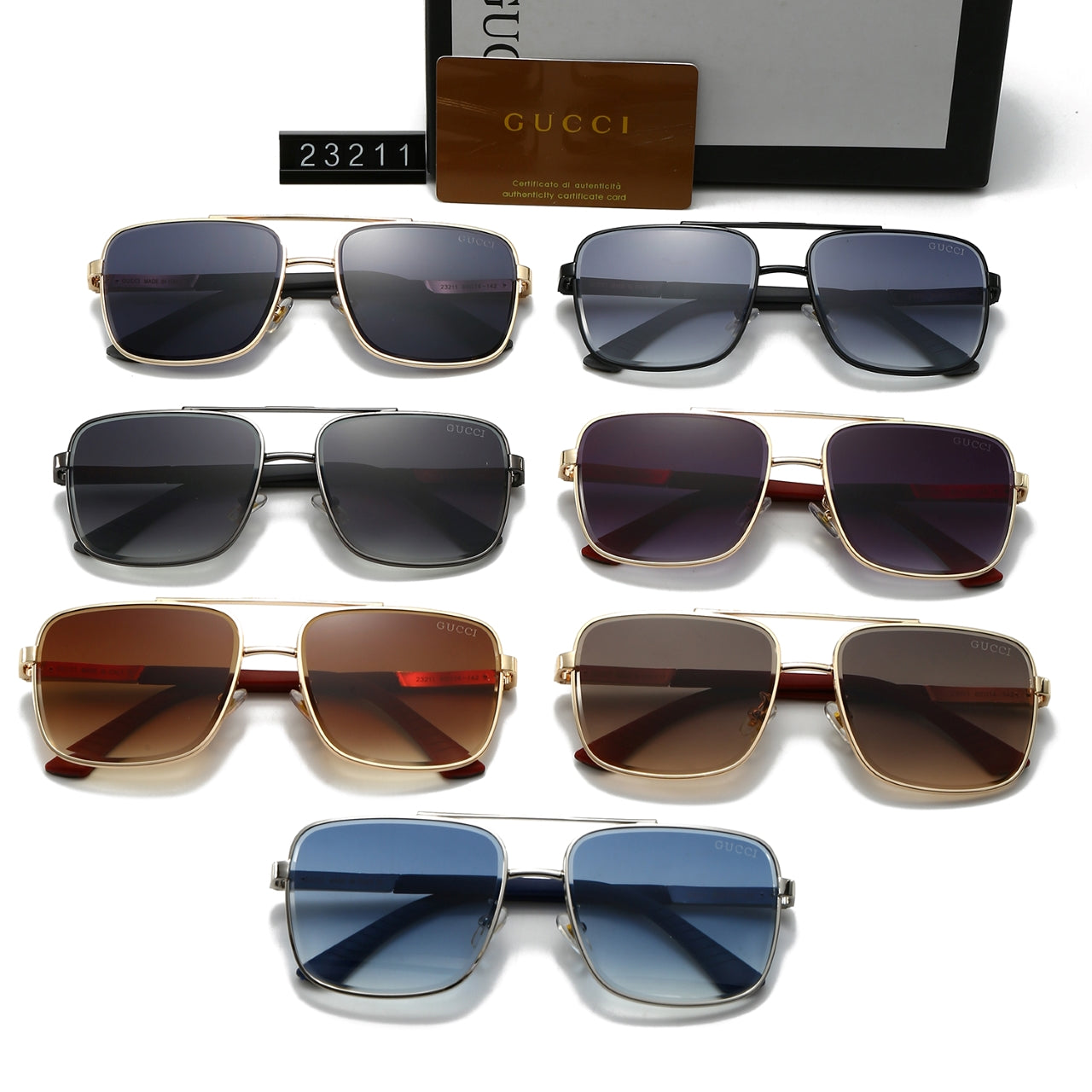 Fashion Polarized Metal Sunglasses 23211 - Image 2